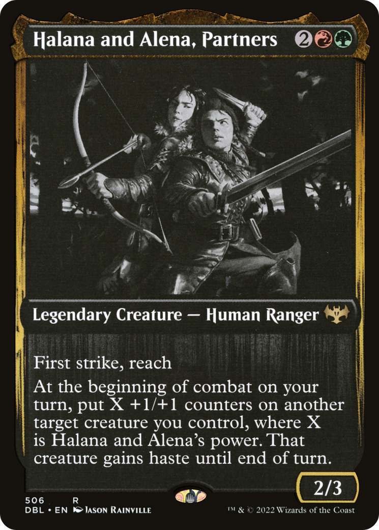 Halana and Alena, Partners (DBL-506)  - Innistrad: Double Feature