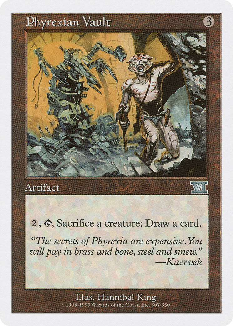 Phyrexian Vault (6ED-307)  - Classic Sixth Edition