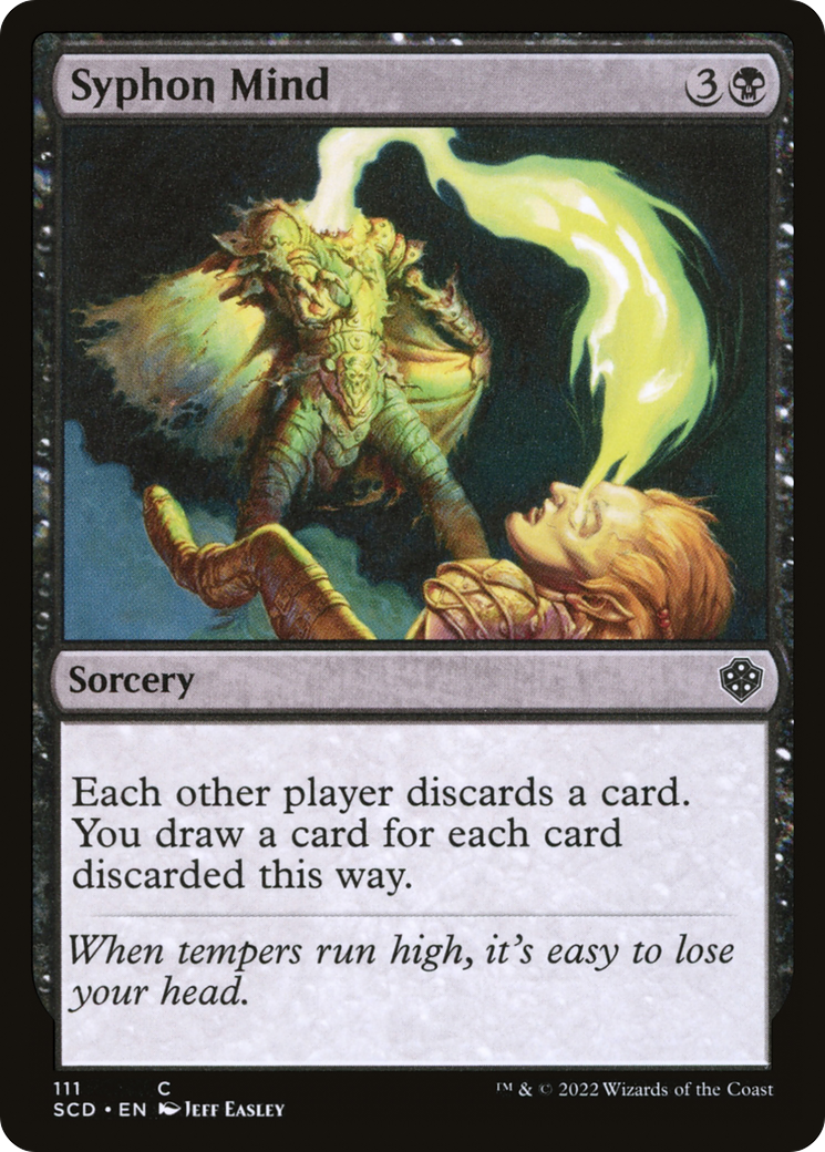 Syphon Mind (SCD-111)  - Starter Commander Decks