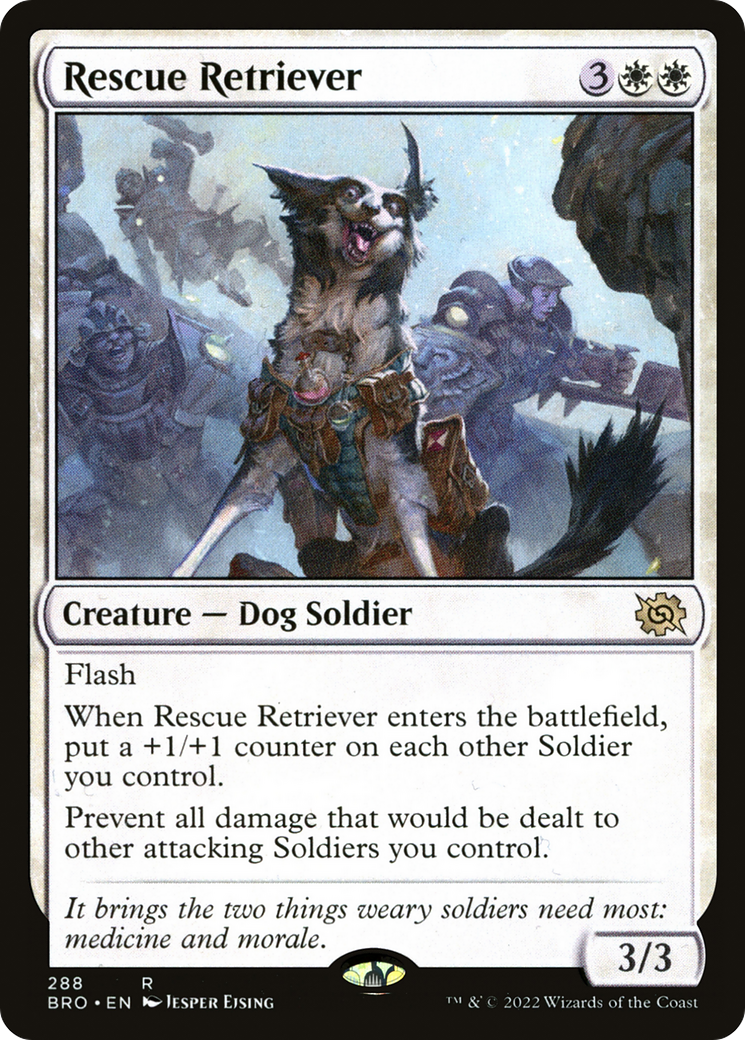 Rescue Retriever (BRO-288)  - The Brothers' War