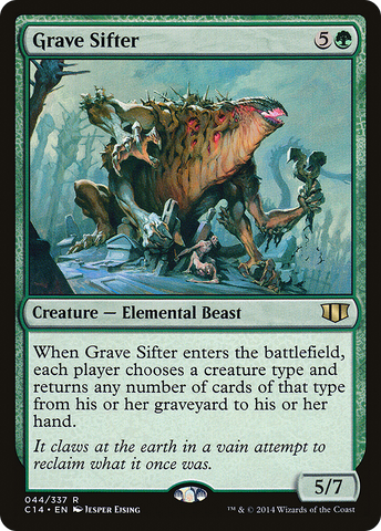 Grave Sifter (C14-044)  - Commander 2014