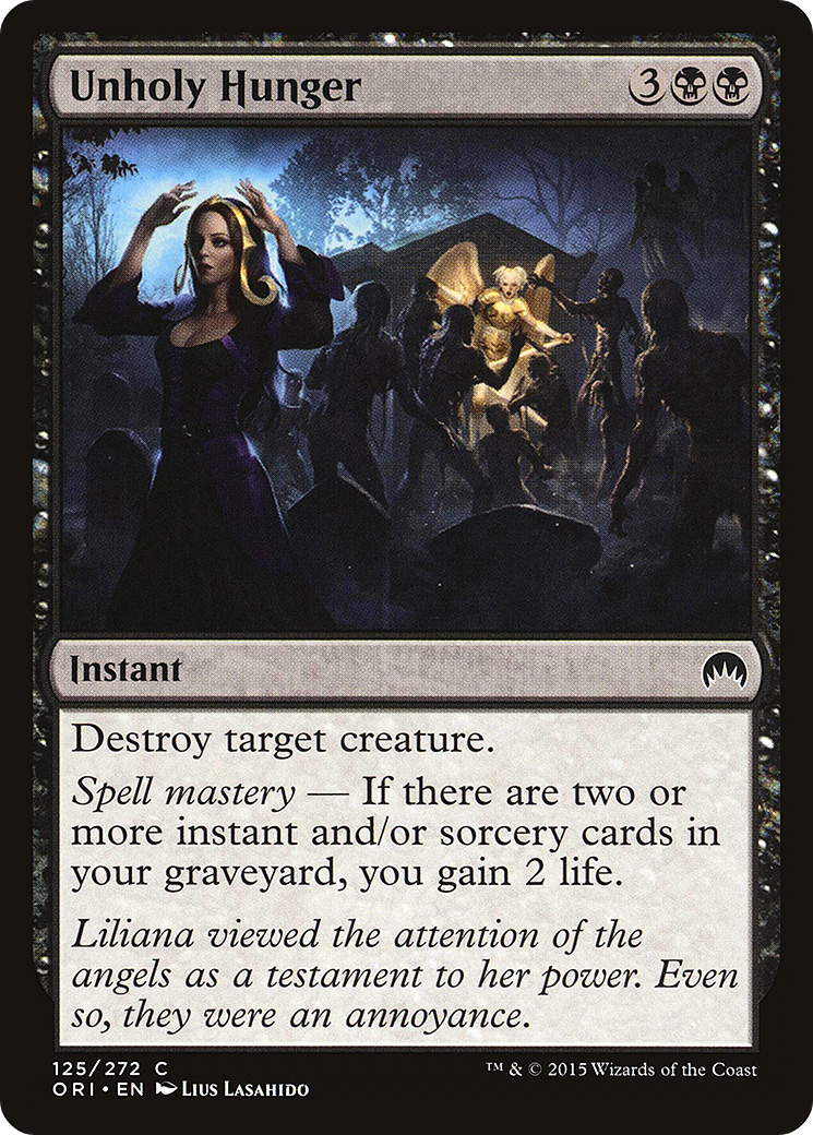 Unholy Hunger (ORI-125)  - Magic Origins