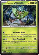 Teal Mask Ogerpon (Cosmos Holo) 024  - Holofoil Miscellaneous Cards & Products - Promo