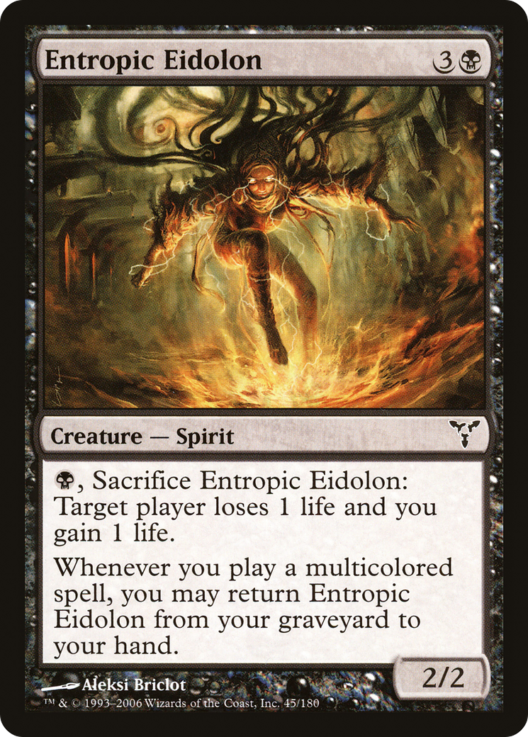 Entropic Eidolon (DIS-045) - Dissension Foil