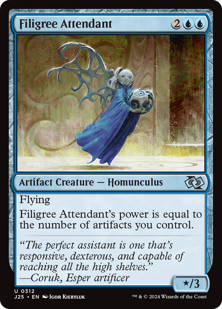 Filigree Attendant (J25-312)  - Foundations Jumpstart
