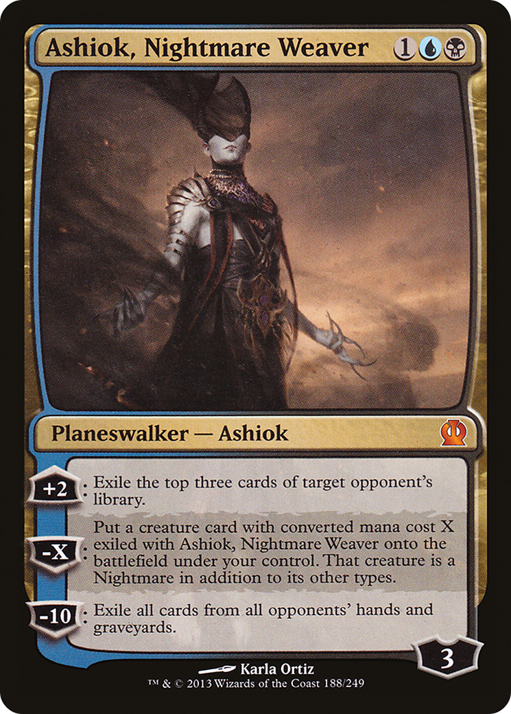 Ashiok, Nightmare Weaver (THS-188)  Foil - Theros