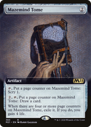 Mazemind Tome (Extended Art) (M21-383)  - Core Set 2021: (Extended Art)