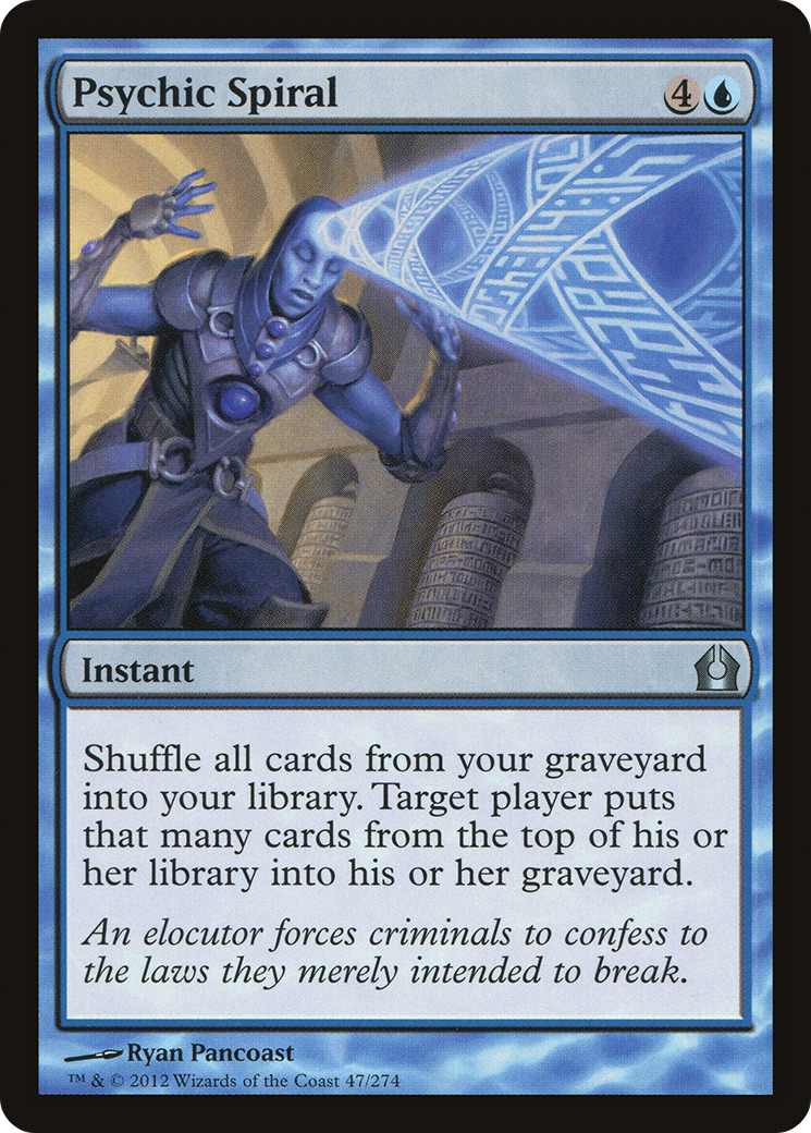 Psychic Spiral (RTR-047)  - Return to Ravnica