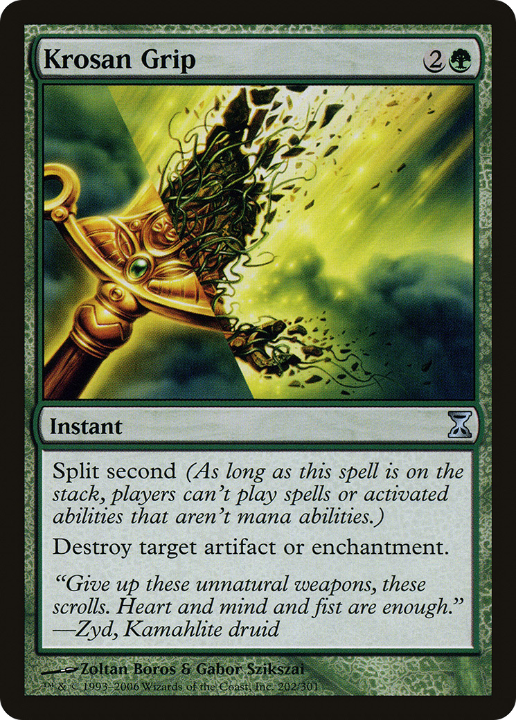 Krosan Grip (TSP-202)  Foil - Time Spiral