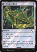 Hedron Archive (Surge Foil) (40K-240)  Foil - Warhammer 40,000 Commander