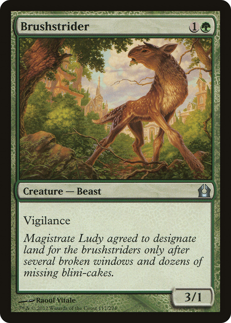 Brushstrider (RTR-117)  Foil - Return to Ravnica