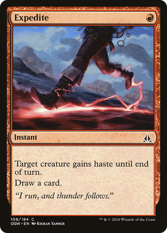 Expedite (OGW-108)  Foil - Oath of the Gatewatch