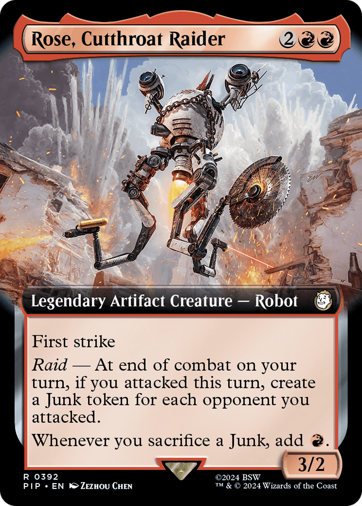 Rose, Cutthroat Raider (Extended Art) (PIP-392) - Fallout: (Extended Art)