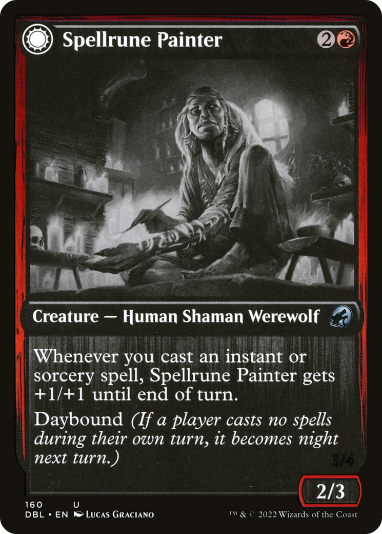 Spellrune Painter (DBL-160)  Foil - Innistrad: Double Feature: (Double Faced Transform)