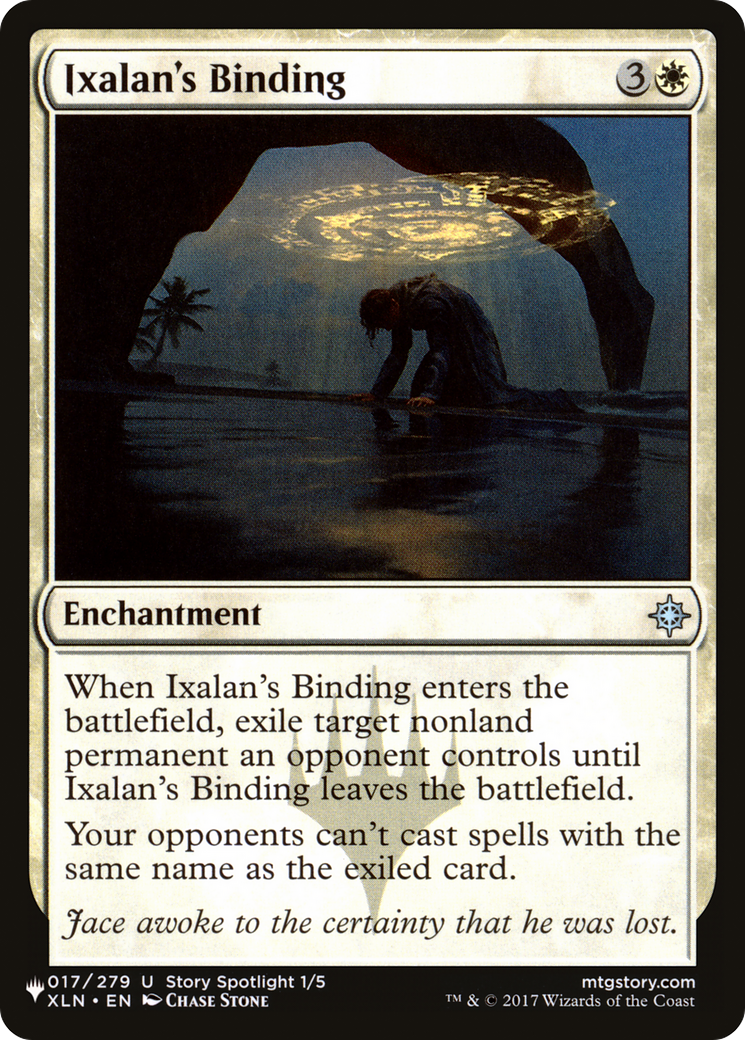 Ixalan's Binding (LIST-XLN-17)  - The List