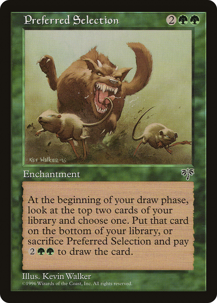 Preferred Selection (MIR-)  - Mirage