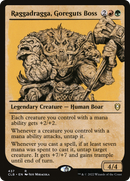 Raggadragga, Goreguts Boss (Showcase) (CLB-437)  - Commander Legends: Battle for Baldur's Gate: (Showcase)