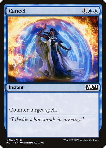 Cancel (M21-046)  Foil - Core Set 2021