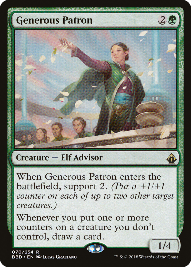 Generous Patron (BBD-070)  - Battlebond