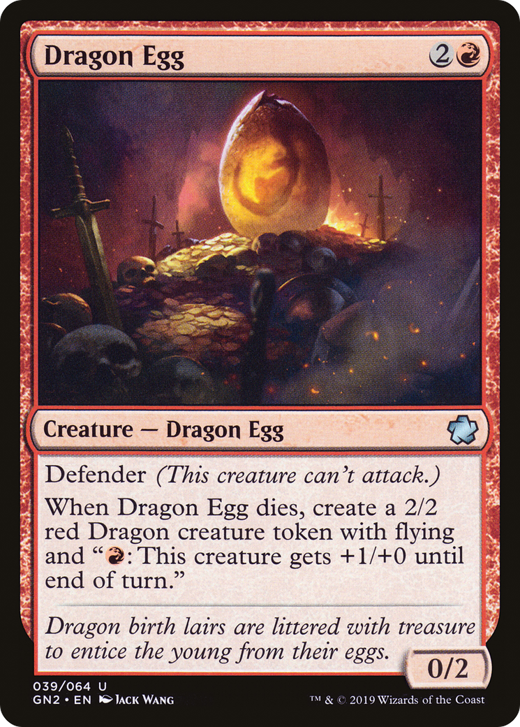 Dragon Egg (GN2-039)  - Game Night 2019