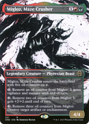 Migloz, Maze Crusher (Showcase) (ONE-321)  Foil - Phyrexia: All Will Be One: (Showcase) (Borderless)