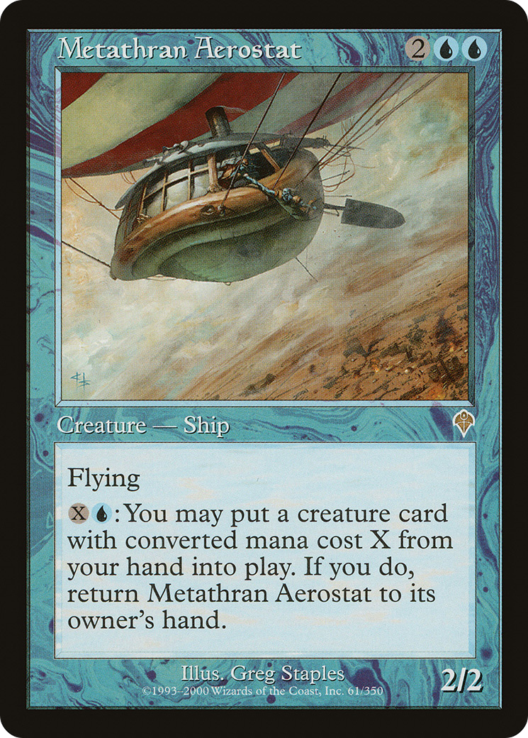 Metathran Aerostat (INV-061)  Foil - Invasion