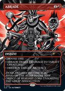 Abrade (SLD-1425)  Foil - Secret Lair Drop (Borderless)