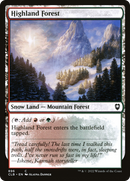 Highland Forest (CLB-896)  - Commander Legends: Battle for Baldur's Gate: (snow)