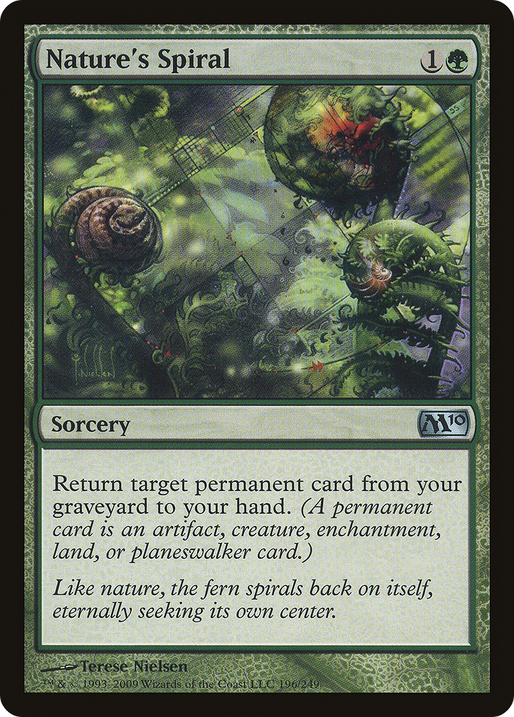 Nature's Spiral (M10-196)  - Magic 2010