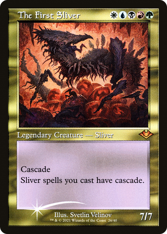 The First Sliver (Retro Frame) (MH1-026)  Foil - Modern Horizons 1 Timeshifts