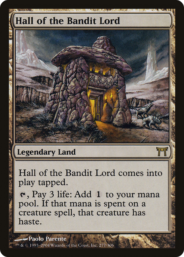 Hall of the Bandit Lord (CHK-277) - Champions of Kamigawa Foil
