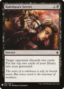 Rakshasa's Secret (LIST-KTK-84)  - The List