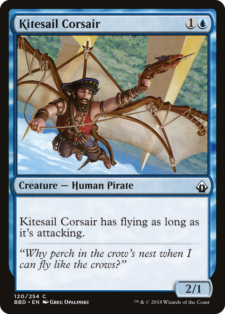Kitesail Corsair (BBD-120)  Foil - Battlebond