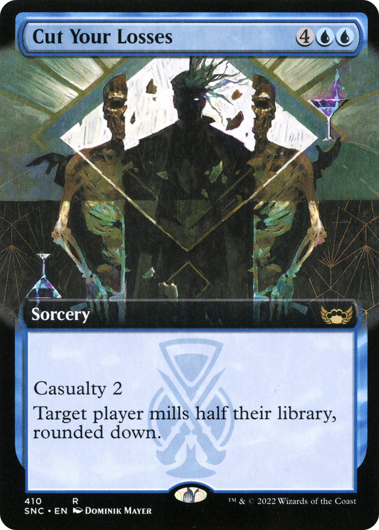 Cut Your Losses (Extended Art) (SNC-410)  Foil - Streets of New Capenna: (Extended Art)