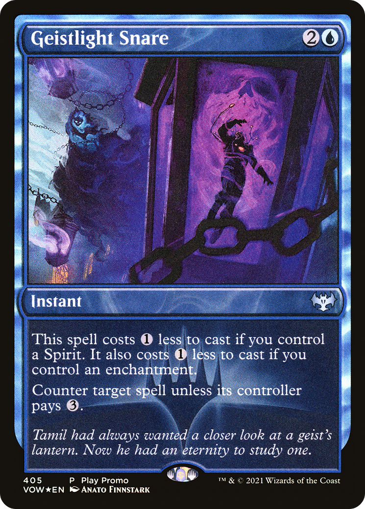 Geistlight Snare (PLAY-405)  Foil - Innistrad: Crimson Vow