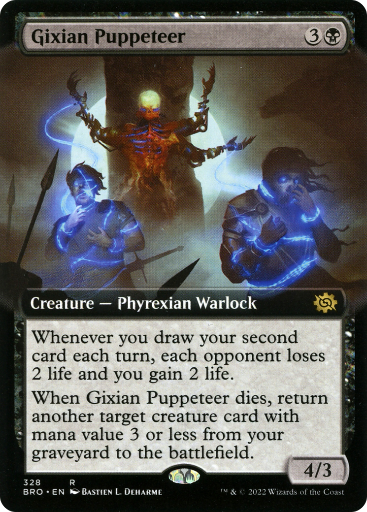 Gixian Puppeteer (Extended Art) (BRO-328)  Foil - The Brothers' War: (Extended Art)