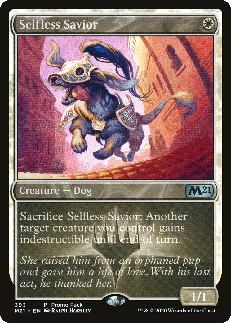 Selfless Savior (PPM21-393)  Foil - Core Set 2021