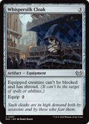Whispersilk Cloak (DSC-257)  - Duskmourn: House of Horror Commander