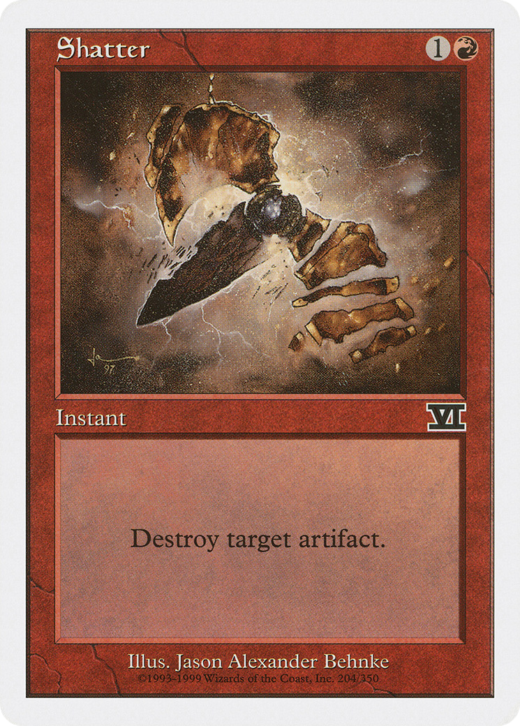 Shatter (6ED-204)  - Classic Sixth Edition