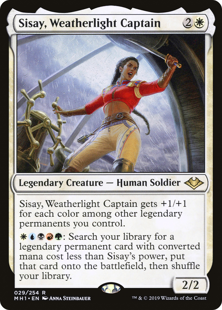 Sisay, Weatherlight Captain (MH1-029)  - Modern Horizons