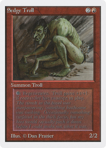 Sedge Troll (2ED-)  - Unlimited Edition