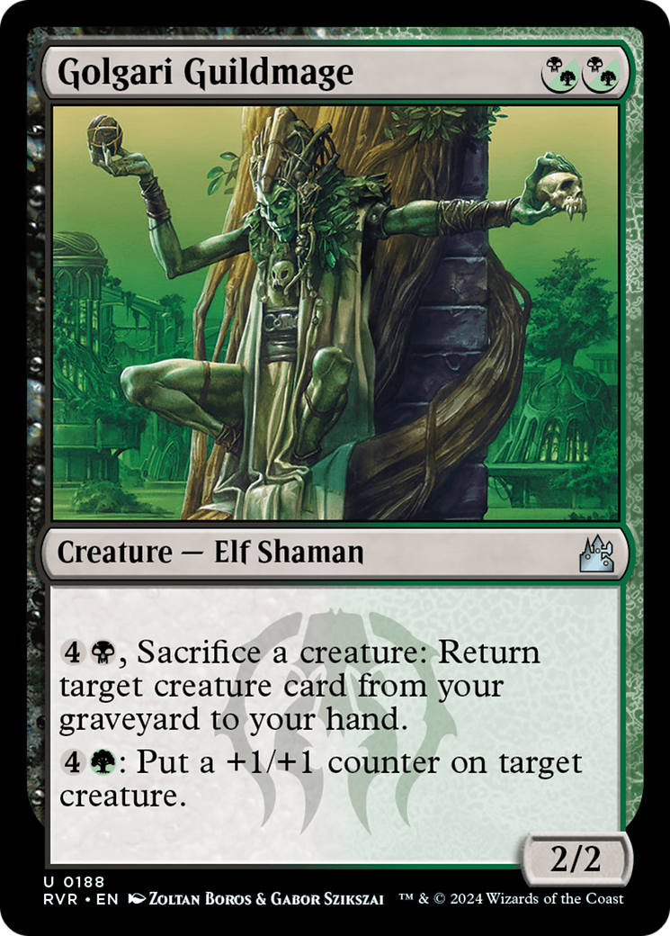 Golgari Guildmage (RVR-188)  - Ravnica Remastered