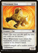 Whitemane Lion (C14) (LIST-C14-96)  - The List