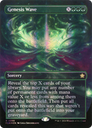 Genesis Wave (Borderless) (Mana Foil) (FDN-396)  Foil - Foundations