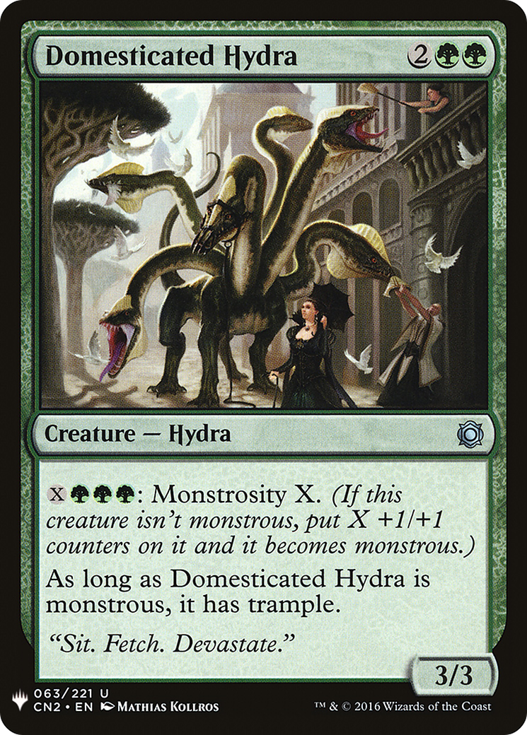 Domesticated Hydra (LIST-CN2-63)  - The List