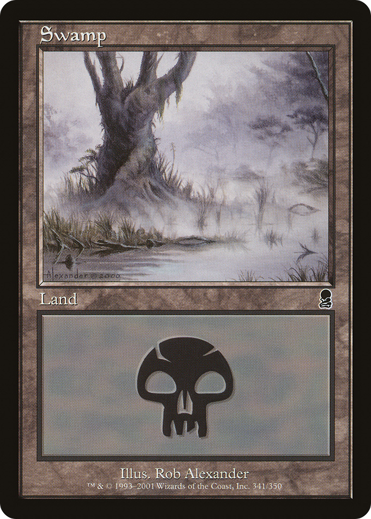 Swamp (341) (ODY-341)  Foil - Odyssey