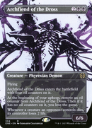Archfiend of the Dross (Showcase) (ONE-304)  - Phyrexia: All Will Be One: (Showcase) (Borderless)