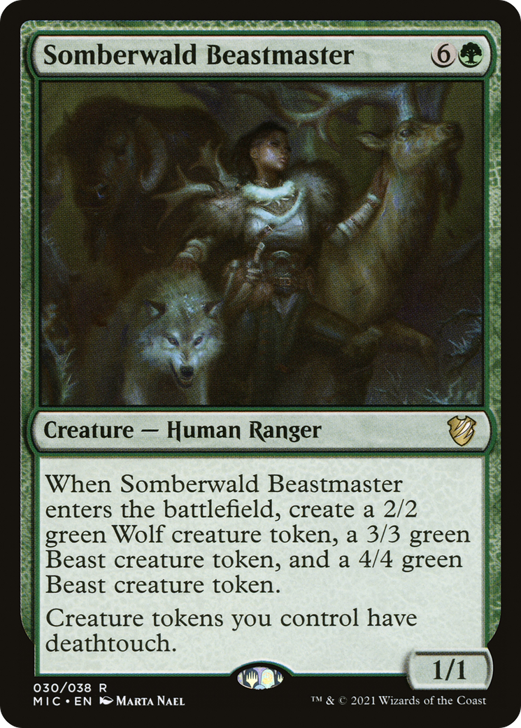 Somberwald Beastmaster (MIC-030)  - Midnight Hunt Commander