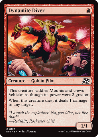 Dynamite Diver (DFT-123)  Foil - Aetherdrift
