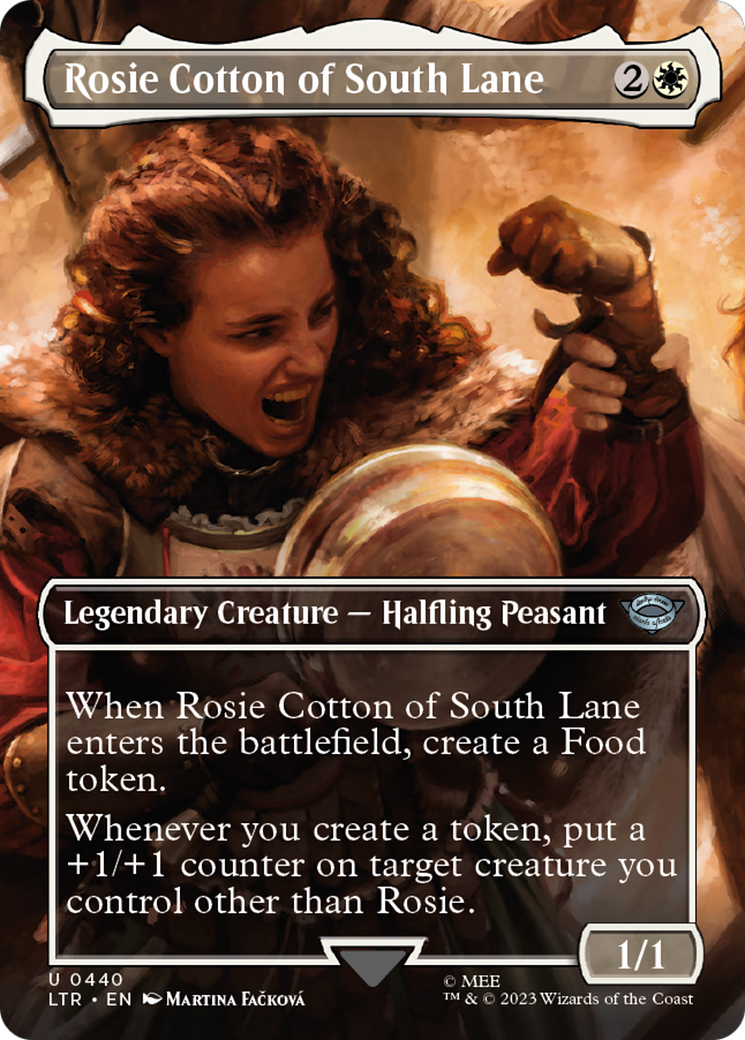 Rosie Cotton of South Lane (Borderless) (LTR-440)  Foil - The Lord of the Rings: Tales of Middle-earth